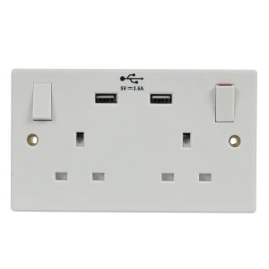 Double Socket With Usb Output Review
